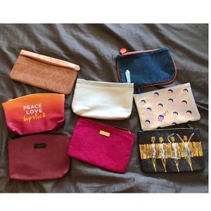 8 Ipsy make up bags